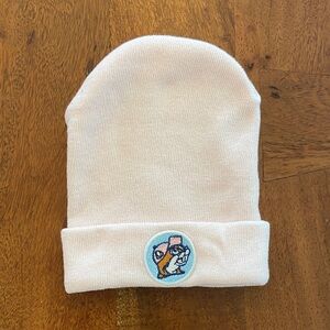 Newborn pink Buc-ees beanie hat